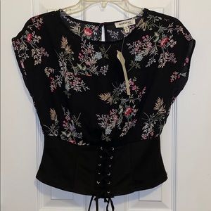 Women’s floral blouse